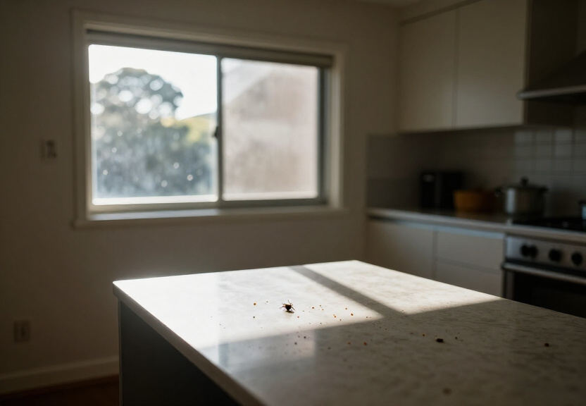 Bed bugs hiding in mattress seams in a Waitara home