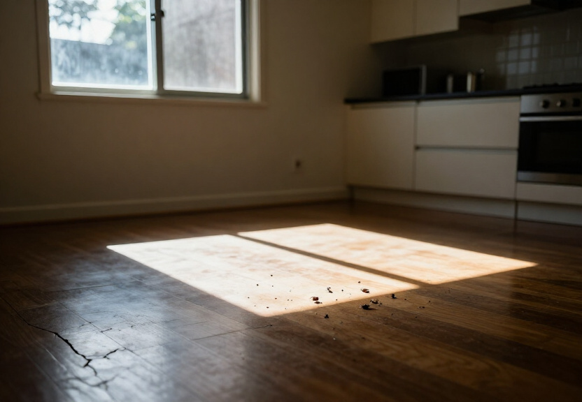 Ant trail in a Waitara retail space before treatment